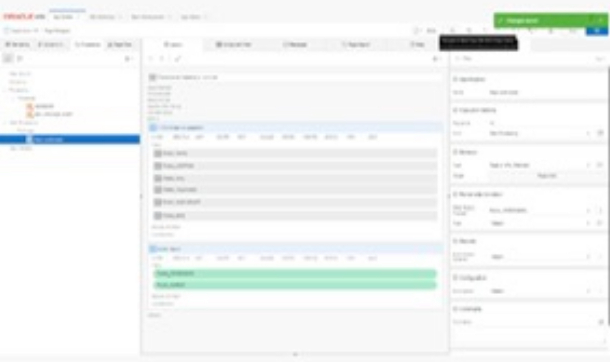 Oracle APEX builder - blurred for privacy
