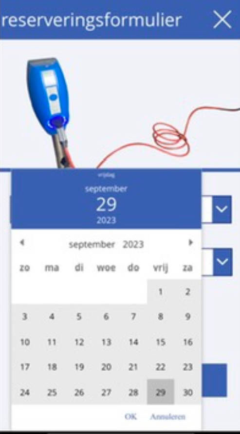 Confirmation screen